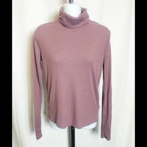 SO Favorite Ribbed Mauve Knit Top
